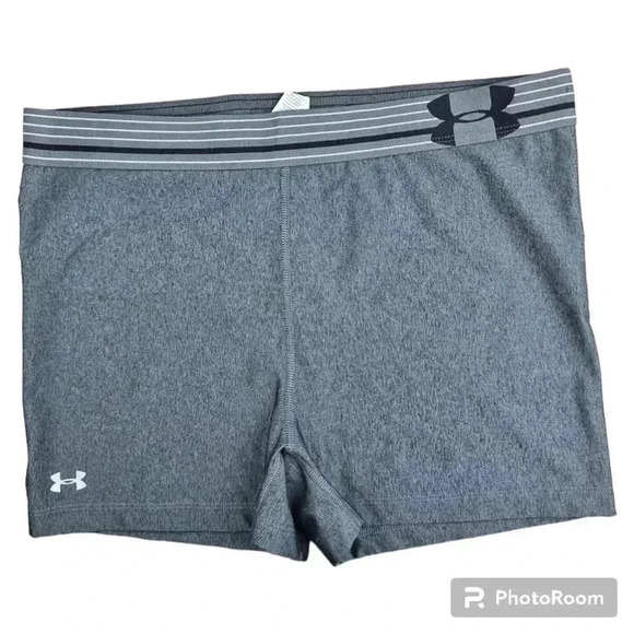 NWOT Under Armour Womens Heatgear Alpha Shorty Style # 1251862 Gray Lar… - Picture 1 of 4